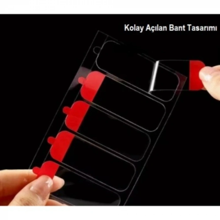 HERŞEYTREND 60 Parça Kolay Açılır Güçlü Çift Taraflı Bant 18mmx50mm