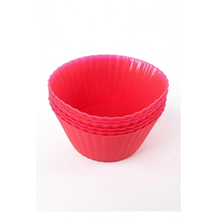 HERŞEYTREND 6lı Silikon Kek Kalıbı Royaleks-OKY-002