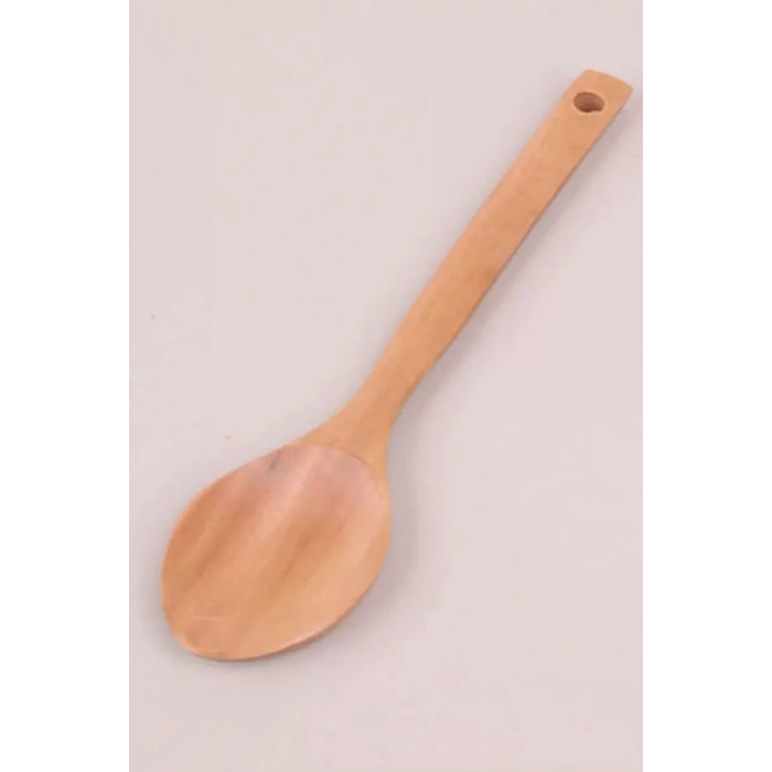 HERŞEYTREND Ahşap Yemek Servis Kaşığı 28 cm Royaleks-BLS29A