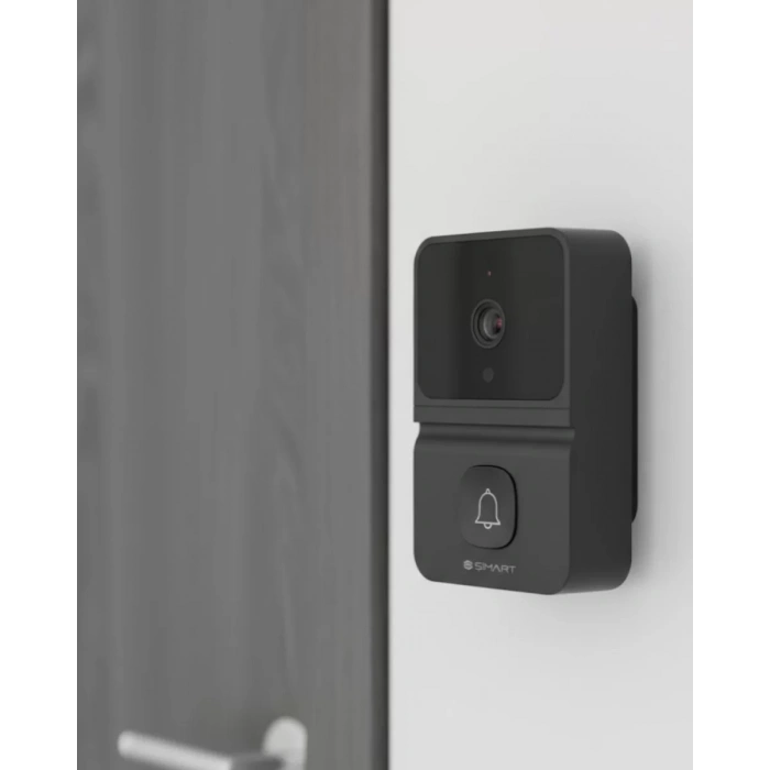 HERŞEYTREND Akıllı Kapı Zili Kamera Gece Görüşlü Çift Yönlü Sesli WiFi