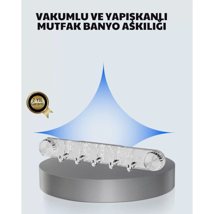 HERŞEYTREND Aletsiz Montaj Vakumlu Yapışkanlı Askı Aparatı