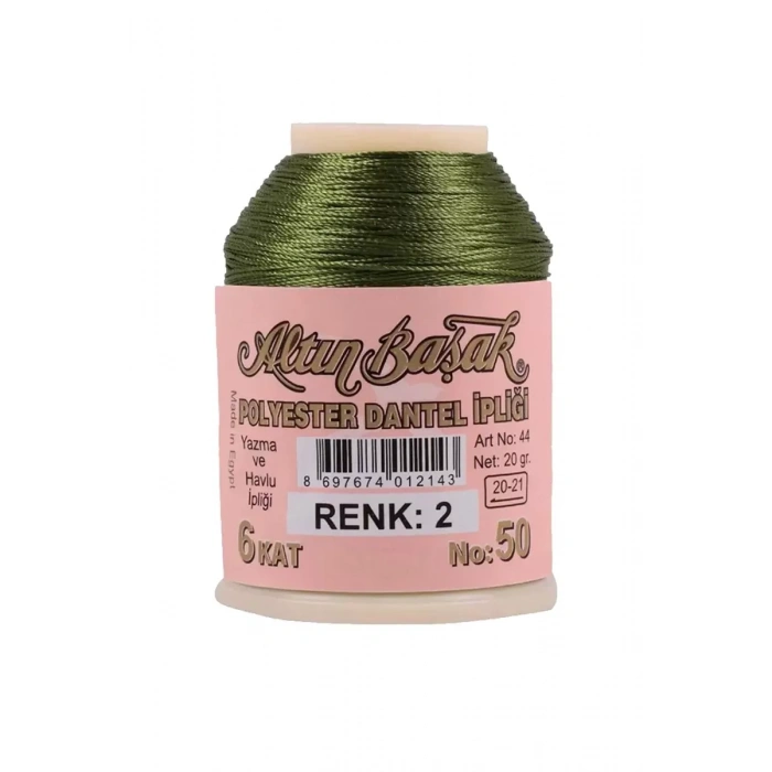 HERŞEYTREND Altınbaşak Oya ve Dantel İpi 20 gr - Royaleks - No: 002