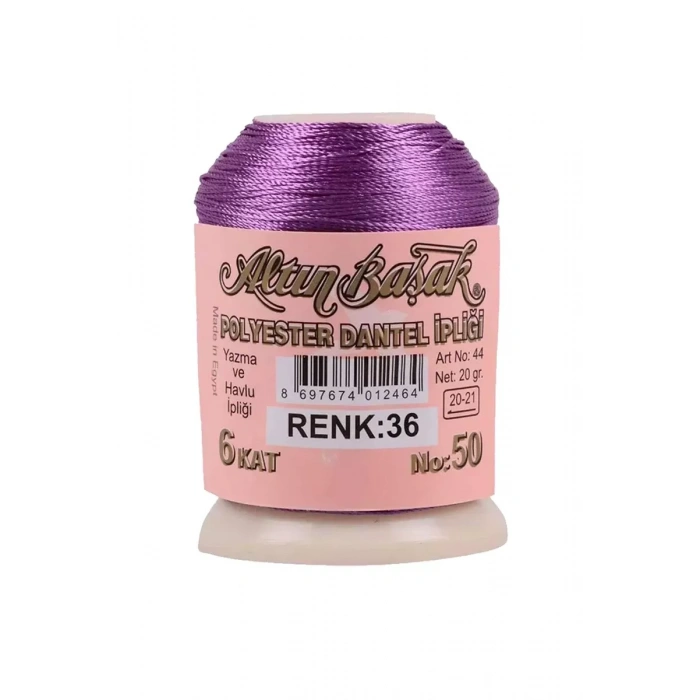 HERŞEYTREND Altınbaşak Oya ve Dantel İpi 20 gr - Royaleks - No: 036