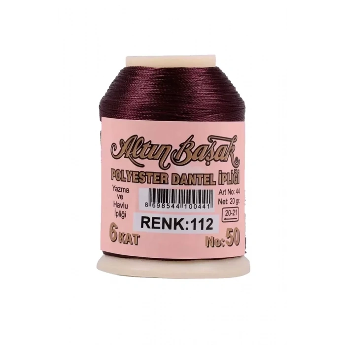 HERŞEYTREND Altınbaşak Oya ve Dantel İpi 20 gr - Royaleks - No: 112