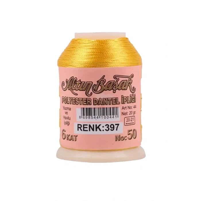 HERŞEYTREND Altınbaşak Oya ve Dantel İpi 20 gr - Royaleks - No: 397