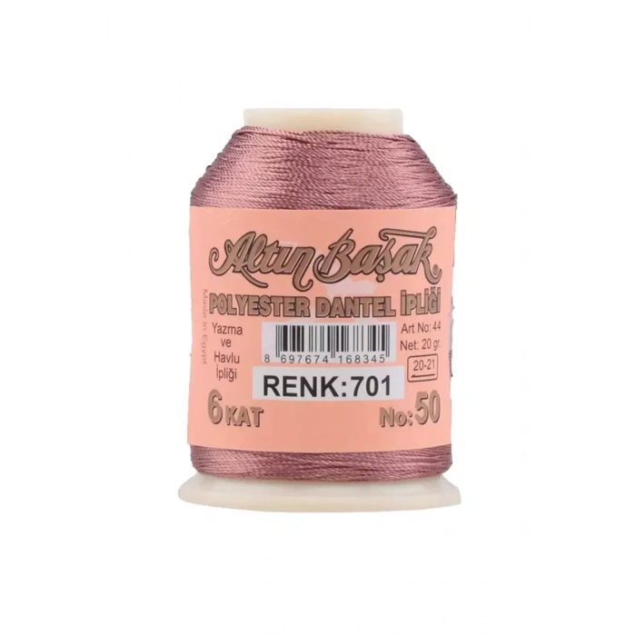 HERŞEYTREND Altınbaşak Oya ve Dantel İpi 20 gr - Royaleks - No: 701