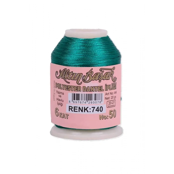 HERŞEYTREND Altınbaşak Oya ve Dantel İpi 20 gr - Royaleks - No: 740