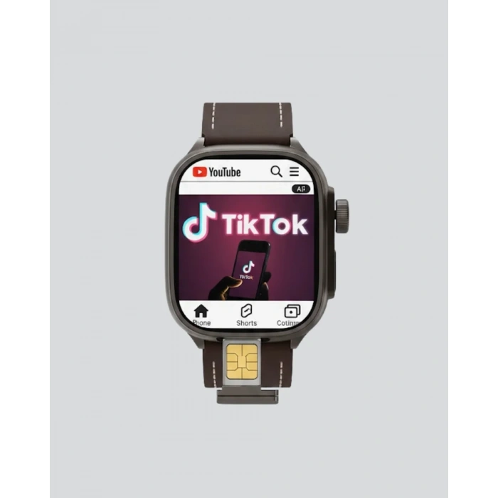 HERŞEYTREND AMOLED Ekranlı Akıllı Saat WhatsApp TikTok YouTube