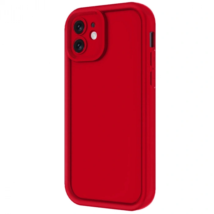 HERŞEYTREND Apple İphone 11 Kılıf Viera Silikon - Kırmızı