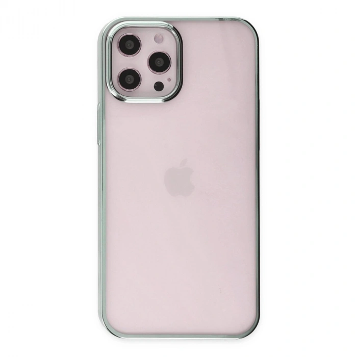 HERŞEYTREND Apple İphone 12 Pro Max Kılıf Element Silikon - Yeşil