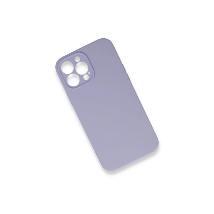 HERŞEYTREND Apple İphone 13 Pro Max Kılıf Lansman Legant Silikon - Lila