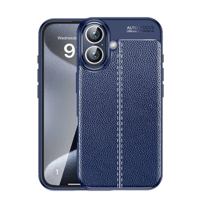 HERŞEYTREND Apple İphone 16 Plus Kılıf Auto Focus Kapak - Lacivert