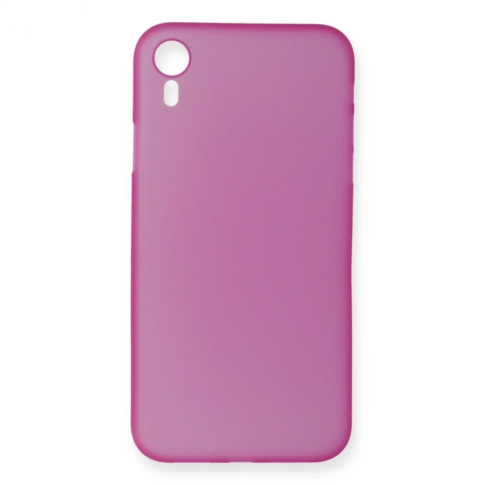 HERŞEYTREND Apple İphone Xr Kılıf Pp Ultra İnce Kapak - Pembe