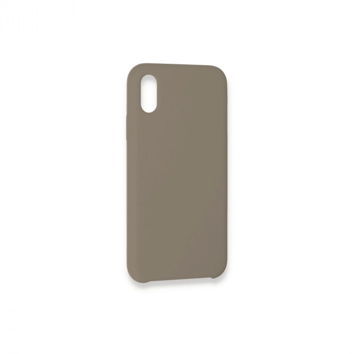 HERŞEYTREND Apple İphone Xs Max Kılıf Lansman Legant Silikon - Bej