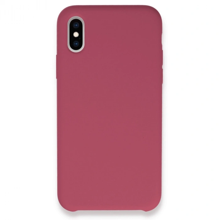 HERŞEYTREND Apple İphone Xs Max Kılıf Lansman Legant Silikon - Fuşya