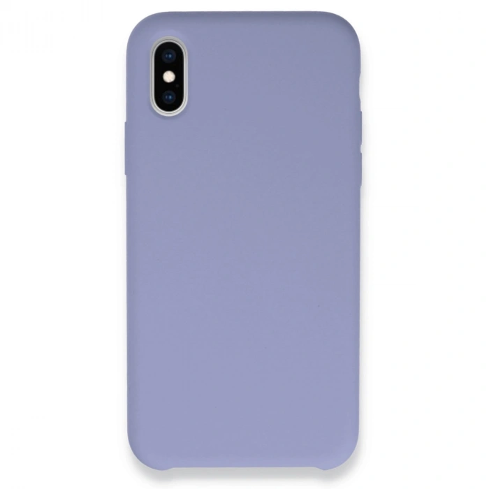 HERŞEYTREND Apple İphone Xs Max Kılıf Lansman Legant Silikon - Lila