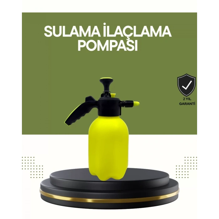 HERŞEYTREND Araç Temizleme Püskürtücü 2L Basınçlı Bakır Nozullu Cila Sprey