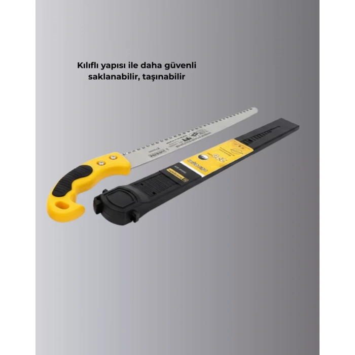 HERŞEYTREND Bahçe ve Ağaç Budama Testeresi Ergonomik Saplı