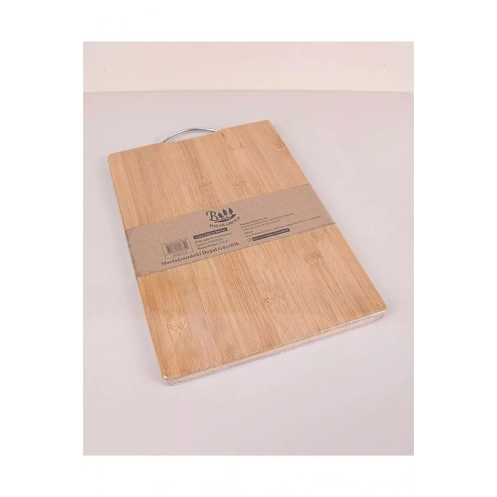 HERŞEYTREND Bambu Ekmek Kesme Tahtası 36x26x1,8 Cm