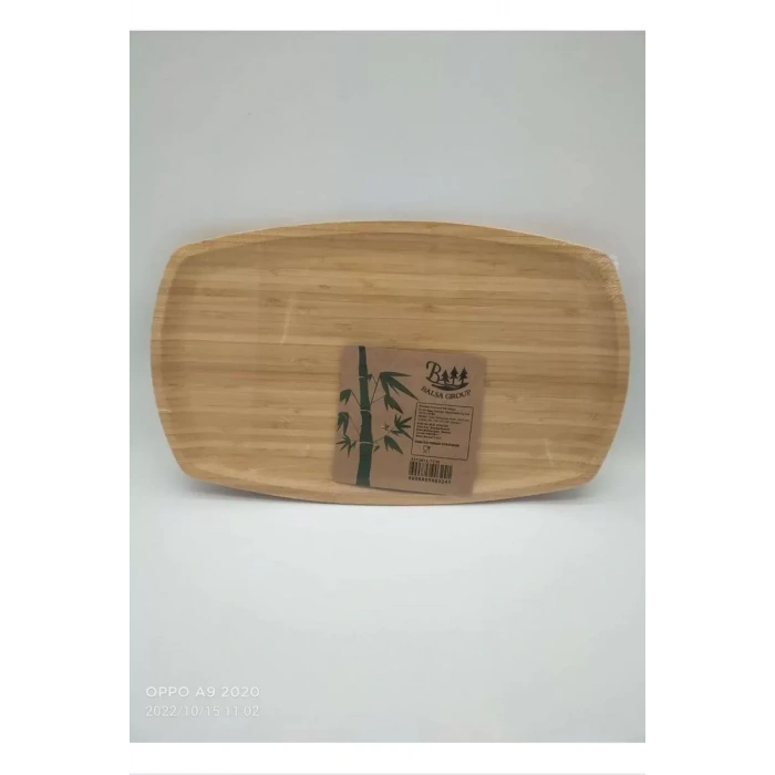 HERŞEYTREND Bambu Kayık Sunum 33x20 Cm Royaleks-BLS KYK3320