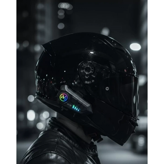 HERŞEYTREND Bluetooth 5.3 Kask İçi Intercom Kulaklık 1000 m Mesafe 1000 mAh