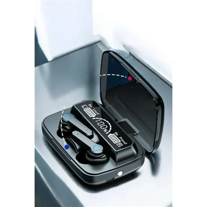 HERŞEYTREND Bluetooth Kulaklık Dijital Göstergeli Kablosuz Uzun Pil Ömrü
