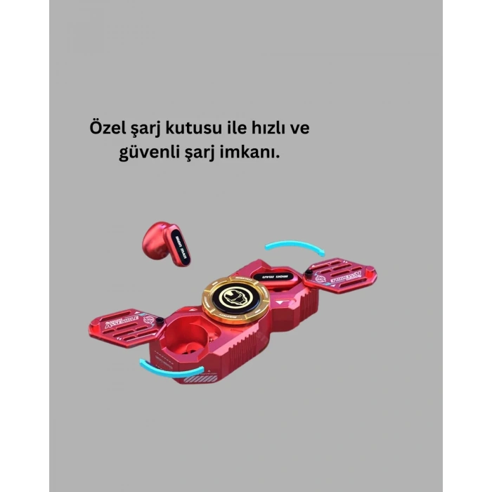 HERŞEYTREND Bluetooth Titreşimli Kulaklık Gürültü Önleyici Mikrofonlu 2025 Model