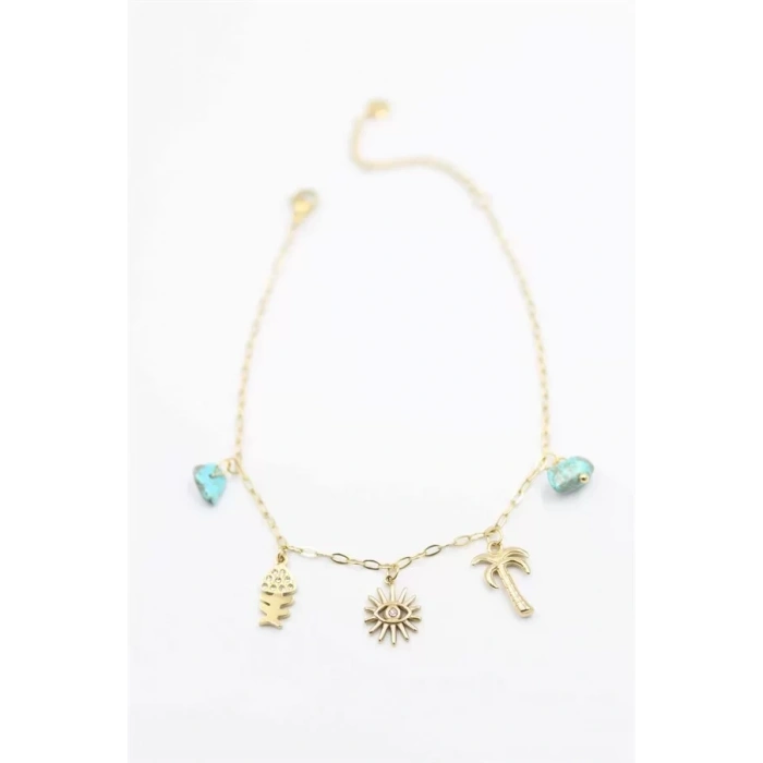 HERŞEYTREND Charm Halhal - Altın