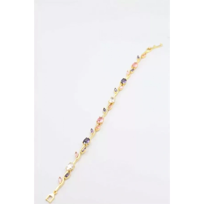 HERŞEYTREND Çiçek Bileklik - Altın