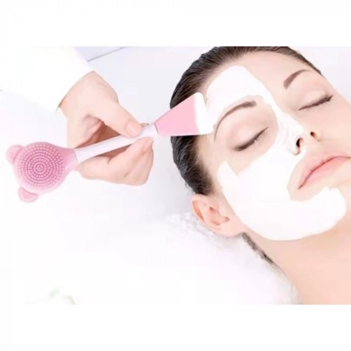 HERŞEYTREND Cilt Bakım Fırçası ve Maske Spatulası