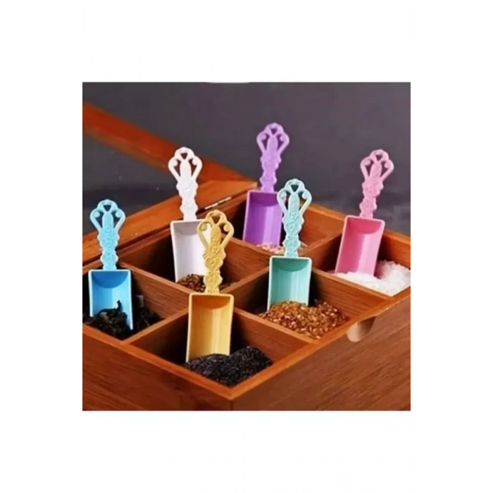 HERŞEYTREND Çok Renkli 6lı Baharat Küregi