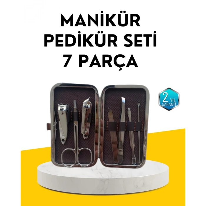 HERŞEYTREND Dayanıklı Çelik Aletlerden Oluşan Kişisel Bakım Seti