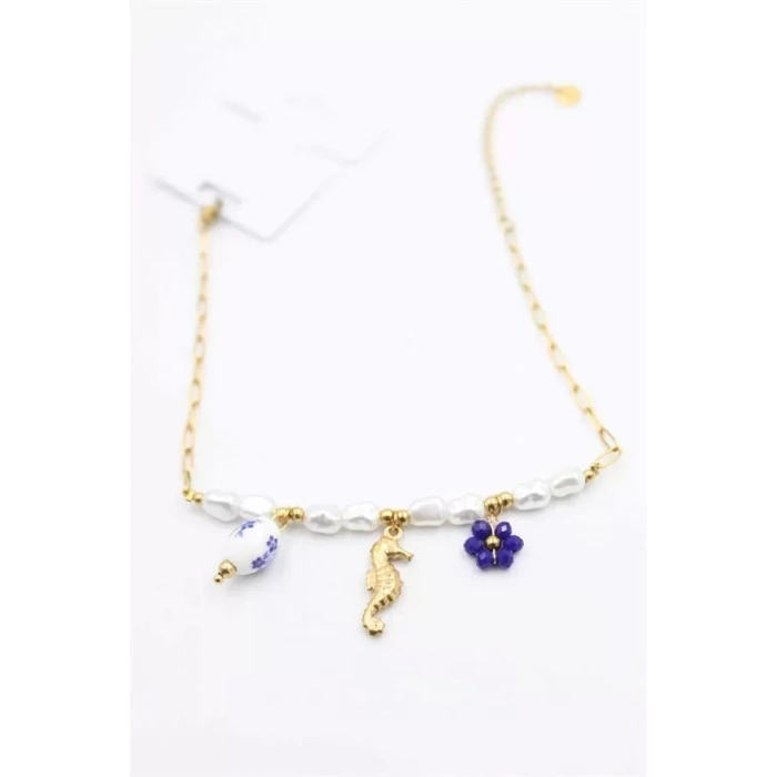 HERŞEYTREND Deniz Atı Halhal - Altın