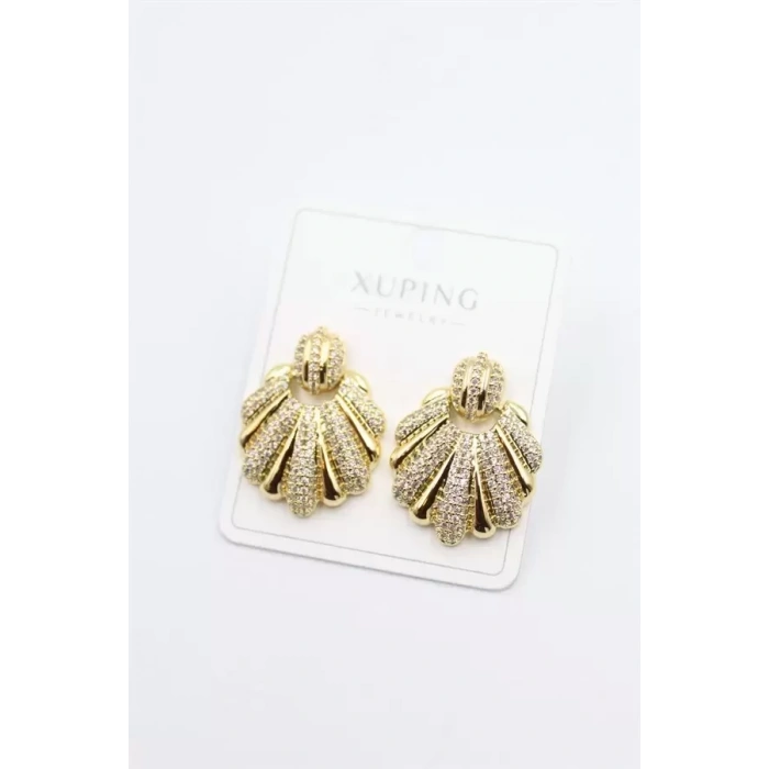 HERŞEYTREND Deniz Kabuğu Küpe - Altın