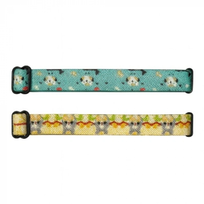 HERŞEYTREND Desenli Zilli Kedi Tasması