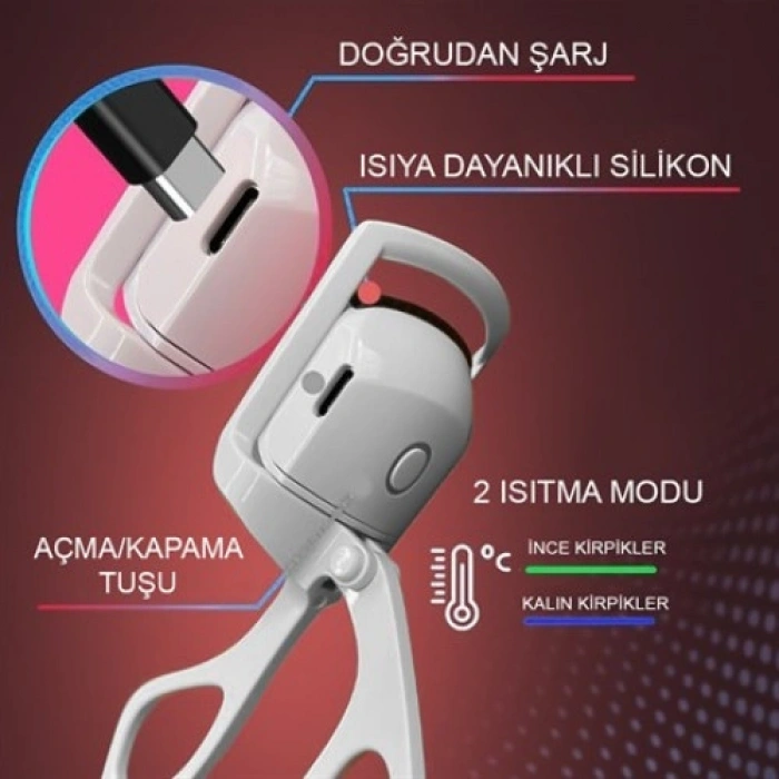 HERŞEYTREND Elektronik Kirpik Kıvırıcı