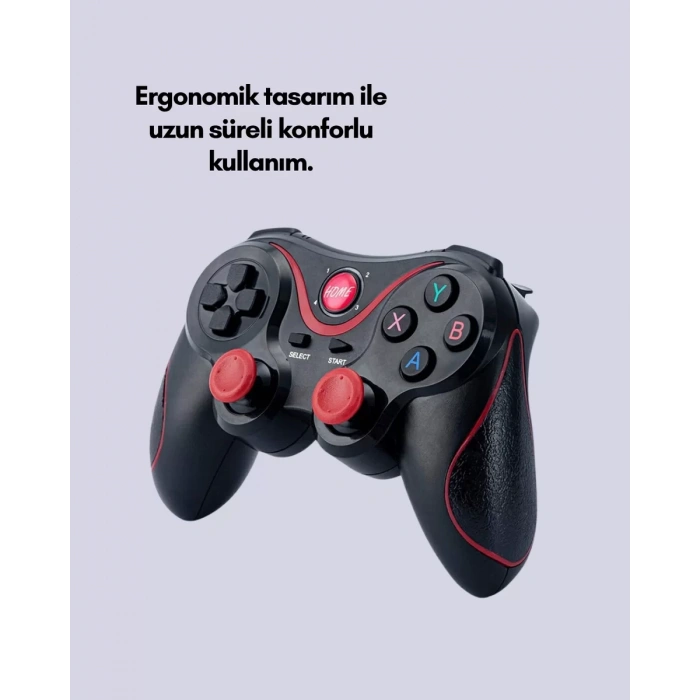 HERŞEYTREND Ergonomik Tasarımlı Çok Yönlü Wireless Gamepad