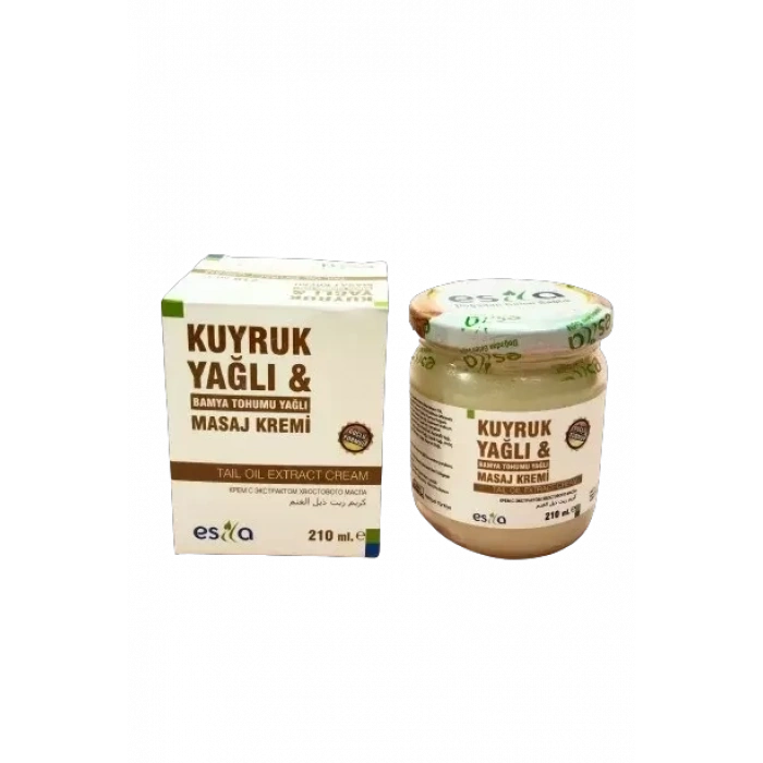 HERŞEYTREND Esila Kuyruk Yağlı Masaj Kremi 210ml Akıllı Krem mudanis
