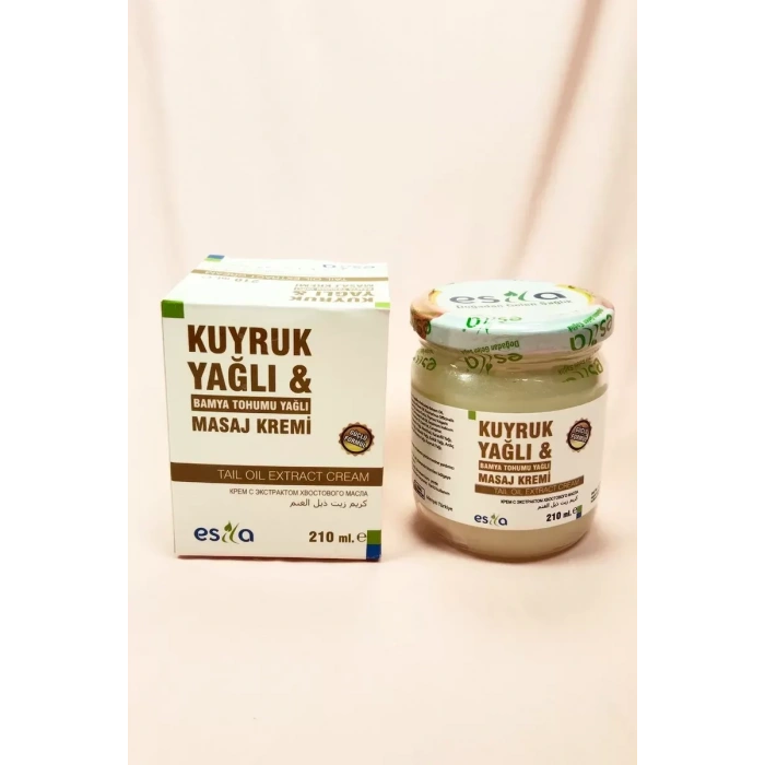 HERŞEYTREND Esila Kuyruk Yağlı Masaj Kremi 210ml Akıllı Krem mudanis