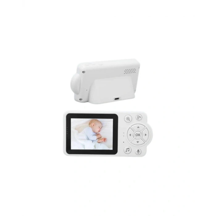 HERŞEYTREND Gece Görüşlü Kablosuz Bebek Monitörü Ağlama ve Hareket Algılama