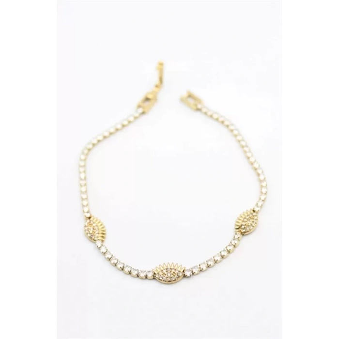 HERŞEYTREND Göz Bileklik - Altın