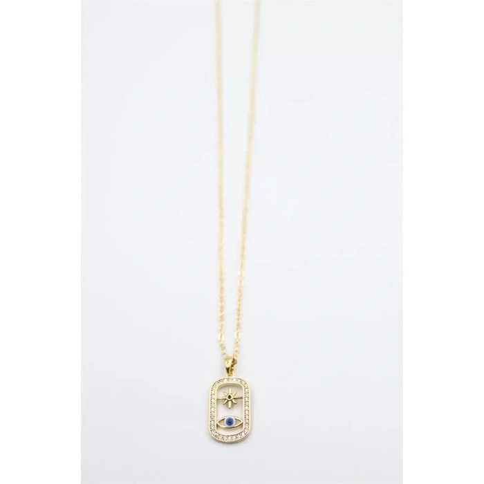 HERŞEYTREND Göz Kolye - Altın