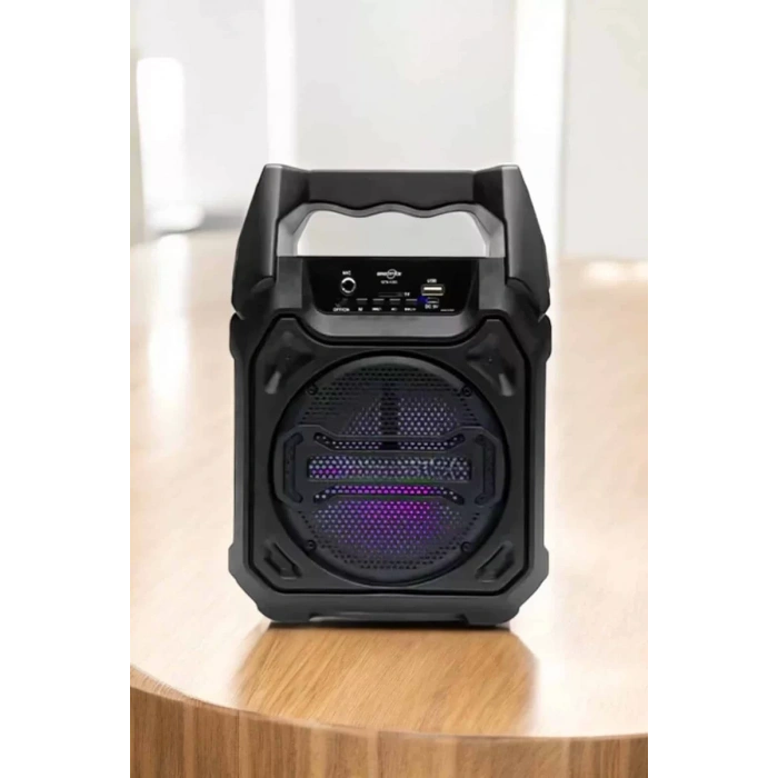 HERŞEYTREND Güçlü ve Şarj Edilebilir Bluetooth Hoparlör 6.5 İnç