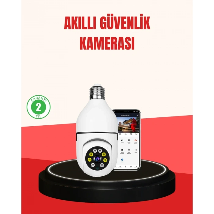 HERŞEYTREND Hareket Algılamalı Kablosuz Akıllı Ev Güvenlik Kamerası