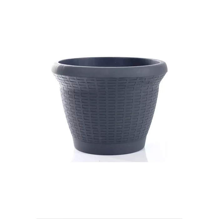 HERŞEYTREND Hasır Sepet Saksı 1 No Royaleks-Hss1