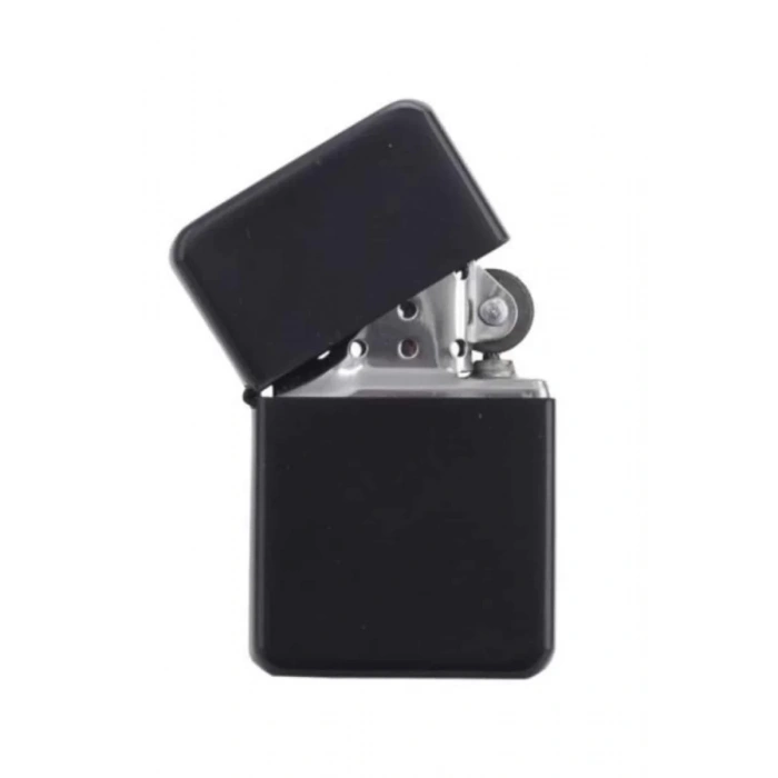 HERŞEYTREND Hediyelik Zarif  Siyah Benzinli Çakmak