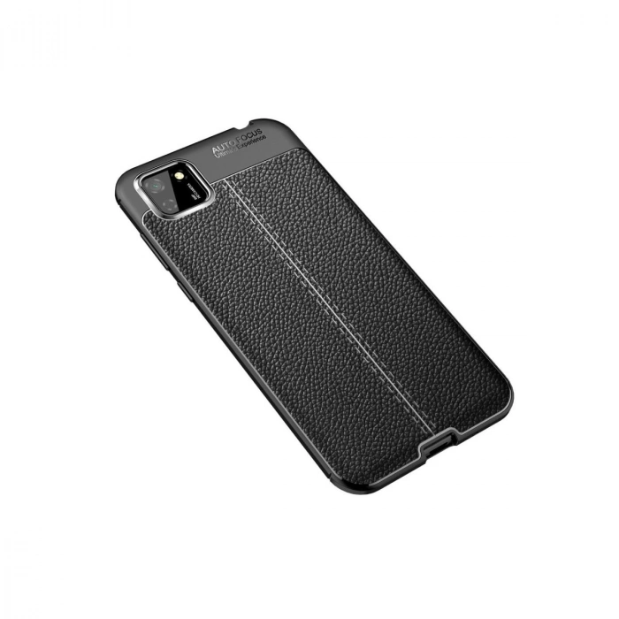 HERŞEYTREND Huawei Y5p Kılıf Auto Focus Kapak - Siyah