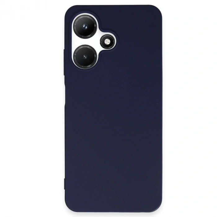 HERŞEYTREND İnfinix Hot 30i Kılıf First Silikon - Lacivert