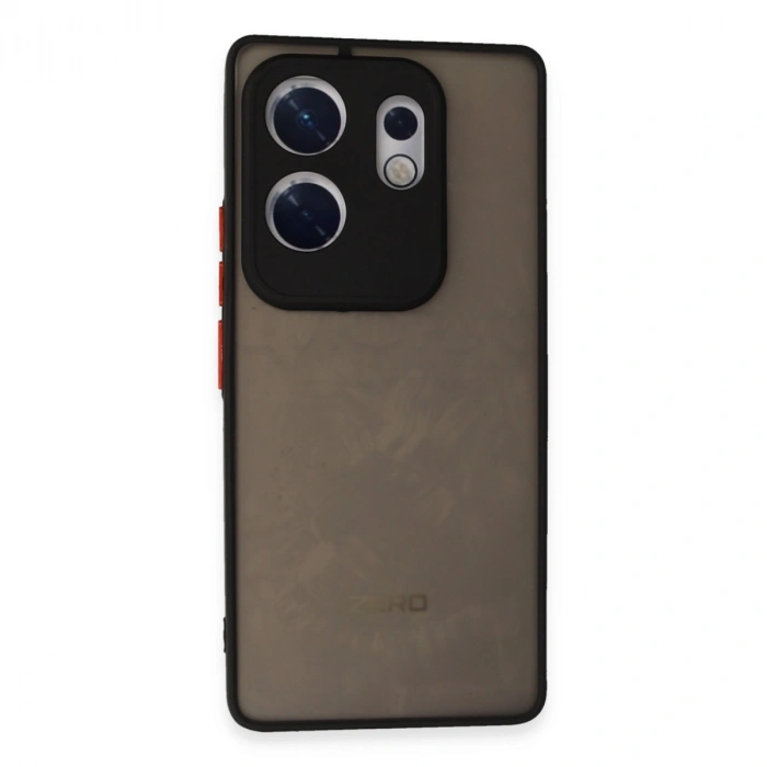 HERŞEYTREND İnfinix Zero 30 4g Kılıf Montreal Silikon Kapak - Siyah