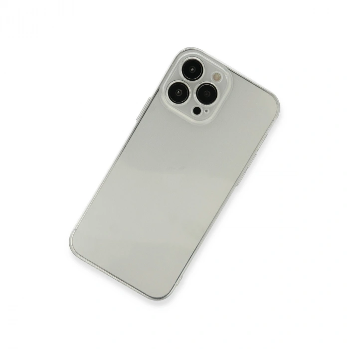 HERŞEYTREND İphone 13 Pro Kılıf Fly Lens Silikon - Şeffaf